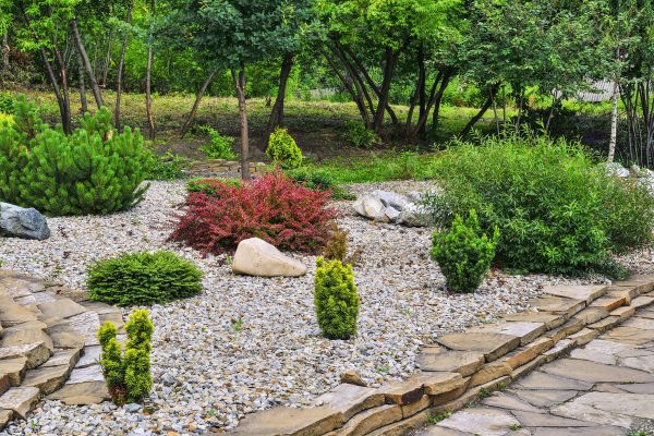 Rock Landscaping in Macomb