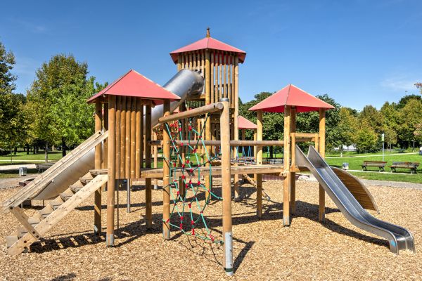 Playground Mulching Service in Macomb