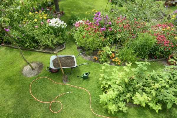 Flower Bed Construction in Macomb