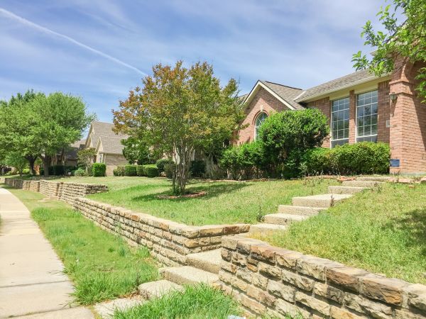 Sloped Yard Landscaping in Macomb