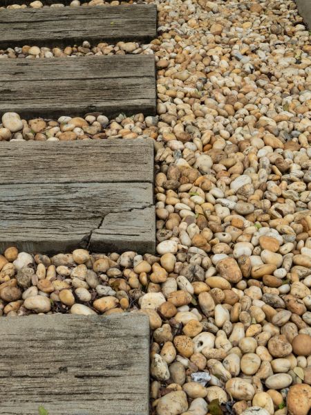 Pea Rock Installation in Macomb